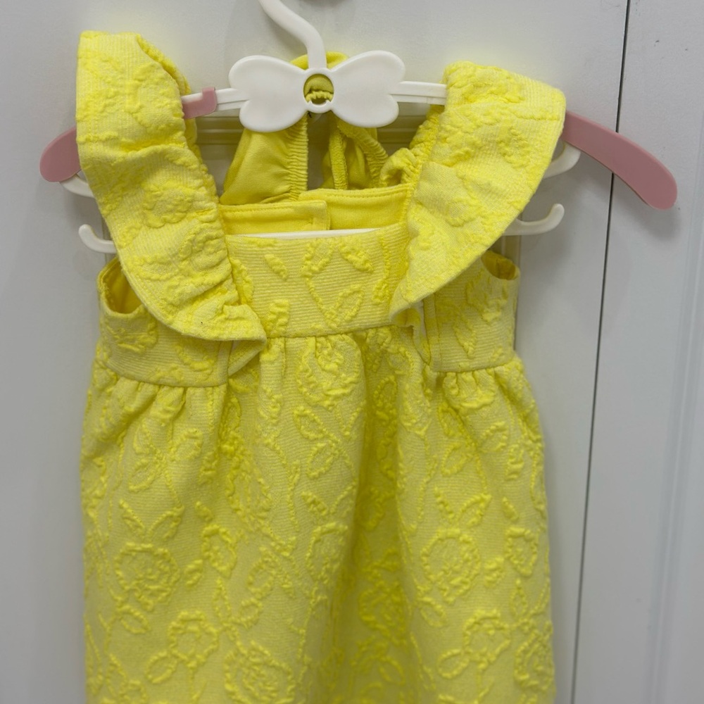 Janie and Jack Sunny Yellow Baby Dress